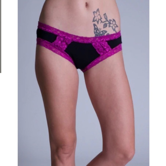 Xylem Clothing Cami Bra and Cheeky Panty Set + Bikini Panty Lace Organic S - Picture 13 of 13